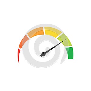 Speedometer racing icon