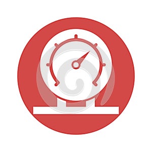 Speedometer Vector Icon which can easily modify or edit