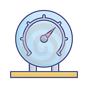 Speedometer Vector Icon which can easily modify or edit