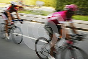 Speedy cyclists