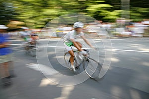 Speedy cyclists