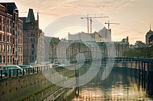 Speicherstadt in Hamburg