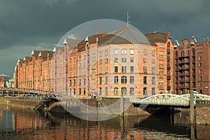 Speicherstadt in Hamburg