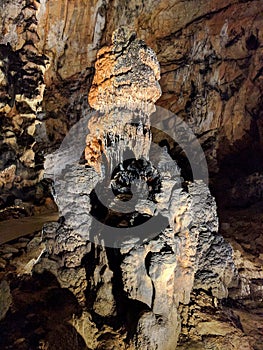 Speleothem formation in the Baradla Cave, Hungary