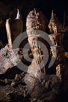 Speleothem formation in the Baradla Cave, Hungary