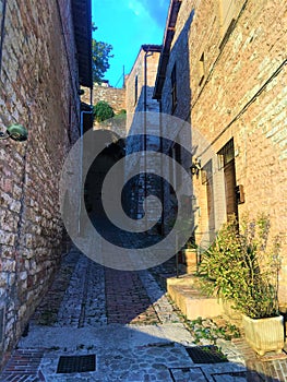 Spello town in Umbria region, Italy. History, art, tourism and fascination