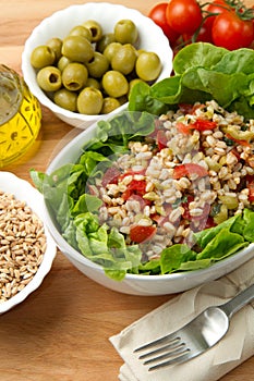 Spelt salad