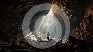 spelunking cave light