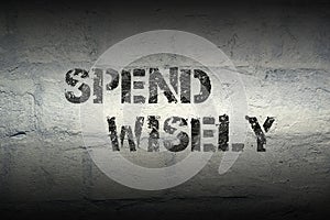 Spend wisely pr