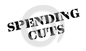 Spending Cuts rubber stamp