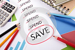 Spending and saving plan checklist