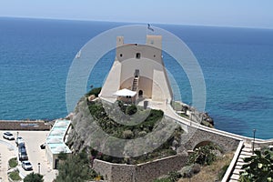 Sperlonga beach summer panorama