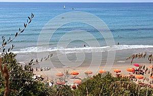 Sperlonga - Spiaggia delle Sirene dal sentiero