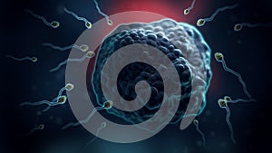 Spermie a vajcia bunka inseminácia 