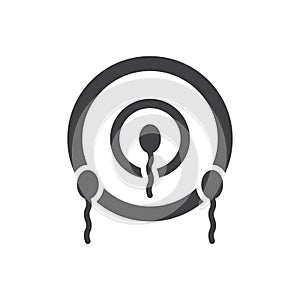 Sperm Icon sign symbol