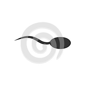 Sperm icon flat
