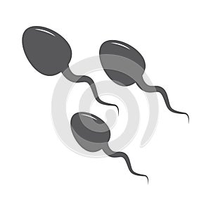 Sperm icon vector illustration design isolated egg