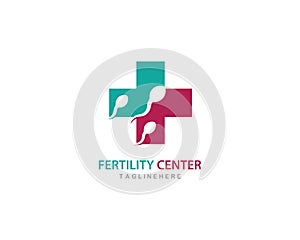 Sperm logo vector