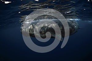 sperm whale, cachalot, physeter macrocephalus