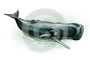 Sperm whale Physeter macrocephalus