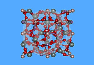 Spessartin molecular model