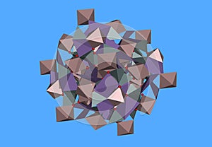 Spessartin molecular model