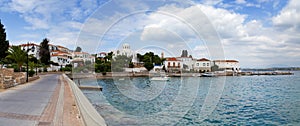 Spetses island waterfront, Greece