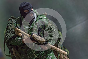 Spetsnaz Miniature realistic toys man soldier figure photo