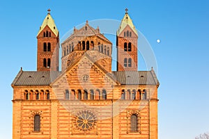 Speyer Cathedral at sunny day, Germany