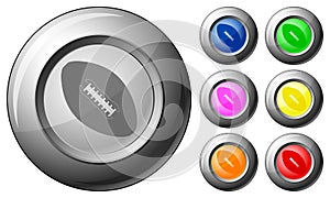Sphere button football