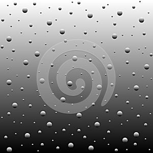 Sphere circle gradient, seamless pattern background. Dots on background. Vector illustration