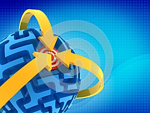 Sphere Maze puzzle solved