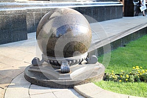 Sphere, one element of ukrainian Architecture in Kiev