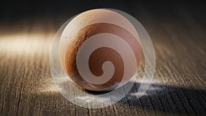 Of the sphere s texture and the interplay of light and shadow