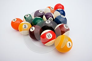 Spheres for game in billiards