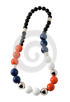 Spheric beads necklace photo