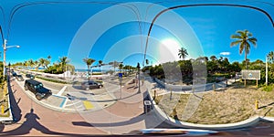 Spherical 360 photo Fort Lauderdale Beach Hugh Taylor Birch State Park