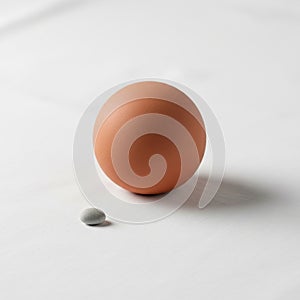 The overall composition emphasizes simplicity and minimalism