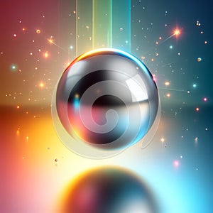 Spherical energetic quantum bubble