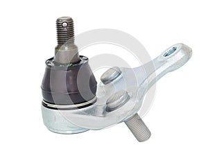 Spherical joint isolated on the white background