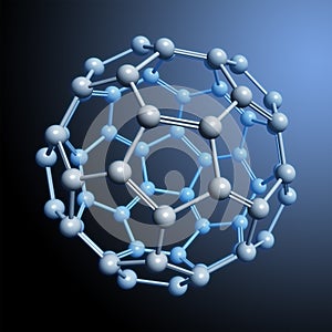 Spherical molecule rendering