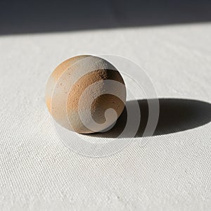 Contrast between the object s color and the white background emphasizes