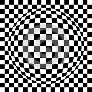 Spherical squared pattern