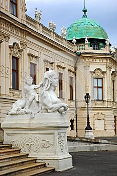 Sphinx.Belvedere,Vienna photo