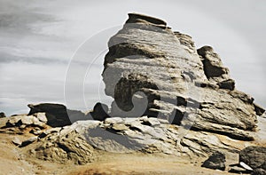 Sphinx of Bucegi in Romania