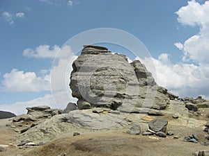 Sphinx on Bucegi Mountains Romania