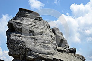 Sphinx of Bucegi in Romania