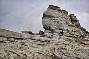 Sphinx of Bucegi in Romania