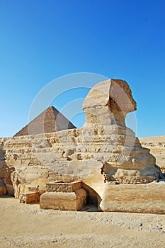 The Sphinx at Giza, Egypt