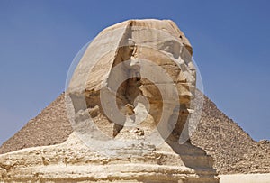 sphinx and pyramid of giza, Egypt